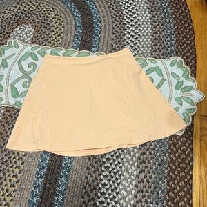 Sincerely Jules Peach Laser-Cut athletic Skirt